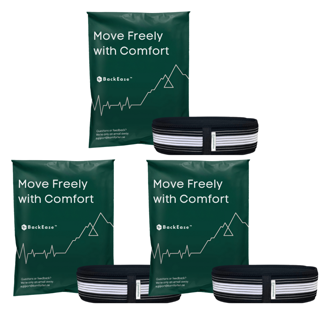 BackEase™ | Eliminate sciatica, spinal stenosis and lower back pain instantly with double the compression force!