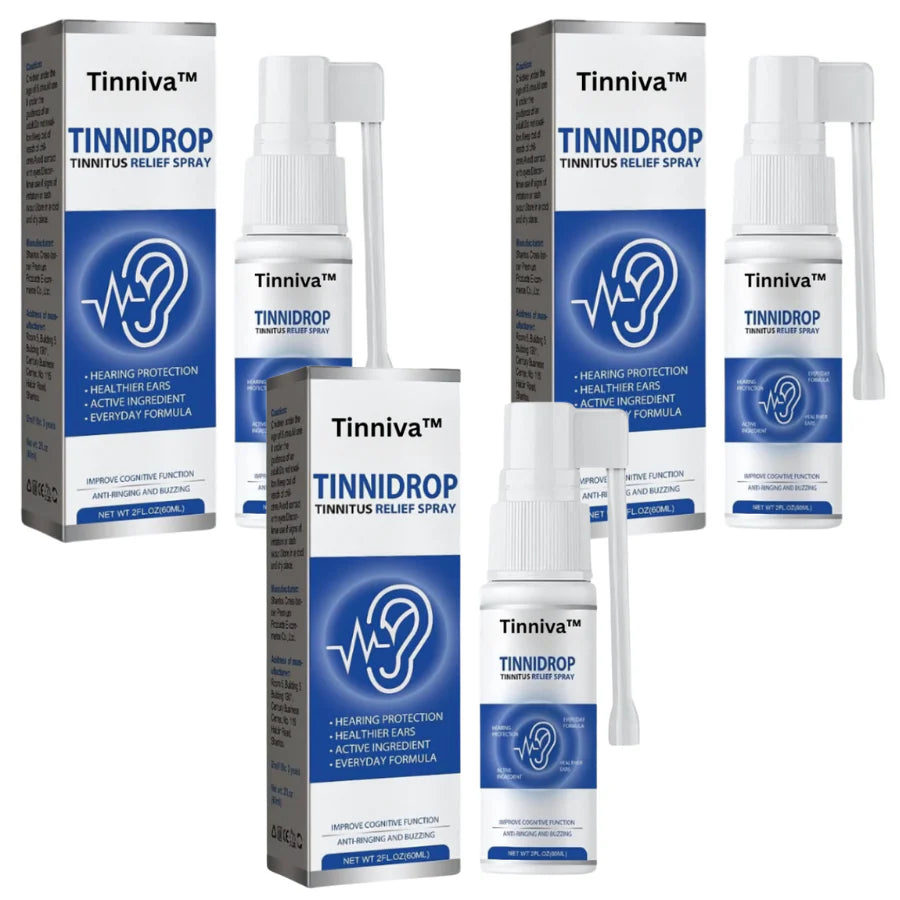 Tinniva™ Ear Spray | Fast tinnitus relief in just 7 days